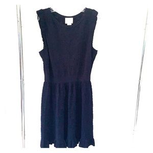 Kate Spade Sleeves Fit and Flare Navy Dress- XL